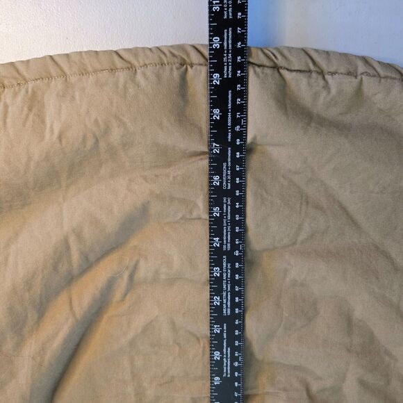 Wrangler Jacket Men's Large Tan Sherpa Lined Collared Long Sleeve Button Pockets - Picture 8 of 14